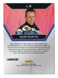 Authentic Mark Martin 2022 Panini Prizm Racing ICONS Autographed Collectible, meticulously signed and certified, ideal for display and gifting, complete with a protective toploader and sleeve.