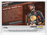 Rare Martin Truex Jr. signed NASCAR trading card, featuring a Prime Jumbo Relic from Bass Pro Fish, #04/24 from Panini Prime Racing 2023. Authenticated by Panini with a lifetime authenticity guarantee, ideal for avid collectors and as a unique gift.