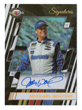 AUTOGRAPHED Michael Waltrip 2023 Panini Donruss Racing SIGNATURES NASCAR 75th Anniversary Insert Card #66/75, authenticated by Panini America Inc. Comes with a lifetime authenticity guarantee, making it a significant gift for NASCAR fans and collectors.