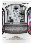 Authentic Richard Petty 2021 Panini Prizm Racing LEGENDS Signed NASCAR Collectible Trading Card - Back view.
