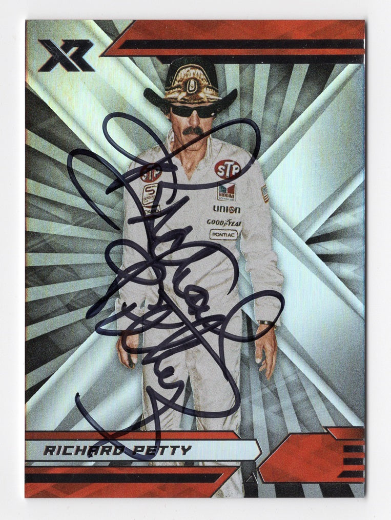 Autographed Richard Petty Trading Cards – Trackside