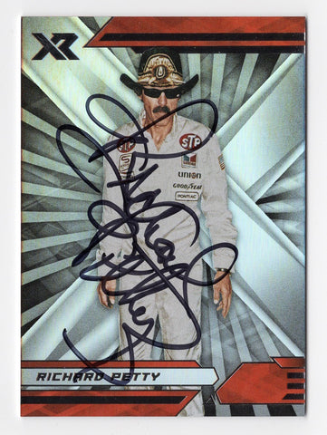 Authentic Richard Petty Signed NASCAR Memorabilia Trading Card, COA Included for Assurance, Great Gift Idea