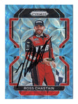 Ross Chastain 2022 Panini Prizm Racing CAROLINA BLUE SCOPE PRIZM Talladega Win #26/99 Autographed Collectible - Genuine NASCAR Trading Card - Certificate of Authenticity Included - Ideal Gift for Racing Fans