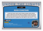 Ross Chastain 2023 Donruss Racing UNDER THE LIGHTS Insert Autographed Collectible - Genuine NASCAR Trading Card - Certificate of Authenticity Included - Ideal Gift for Racing Fans