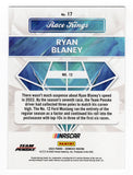 Exclusive Ryan Blaney Signed NASCAR Trading Card - 2023 Donruss RACE KINGS Insert - Authenticated COA - Protective Packaging Included