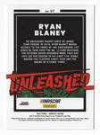 Autographed Ryan Blaney 2023 Donruss Racing UNLEASHED Insert Trading Card - COA Included - Rare NASCAR Collectible - Championship Season Signature