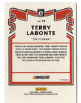 Exclusive Terry Labonte Autographed 2022 Donruss Optic Racing SILVER PRIZM Insert Card, Limited Edition Memorabilia