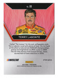 Exclusive Terry Labonte Autographed 2022 Panini Prizm Racing ICONS (Red Prizm) Insert Card, Limited Edition Memorabilia