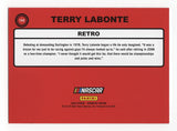 Terry Labonte 2023 Donruss Racing Blue Parallel Insert Autographed Collectible - COA Included - New Plastic Toploader and Soft Sleeve Provided