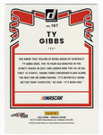 Ty Gibbs 2022 Donruss Racing RED PARALLEL Autographed Collectible - Genuine NASCAR Trading Card - COA Included - Ideal Gift for Racing Enthusiasts - Limited Availability
