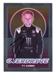 Authentic Ty Gibbs Autographed 2022 Panini Chronicles Racing OVERDRIVE Trading Card - COA Included - Limited Edition NASCAR Memorabilia - Perfect Gift for Racing Fans