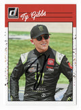 Authentic Ty Gibbs Autographed 2023 Donruss Racing RETRO Trading Card - Certificate of Authenticity Included - Exclusive NASCAR Memorabilia