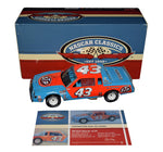 Autographed 1981 Richard Petty #43 STP Racing North Wilkesboro Win diecast car. This collectible, signed through exclusive signings and HOT Pass garage access, includes a Certificate of Authenticity and our lifetime authenticity guarantee. Ideal gift for NASCAR fans and collectors.