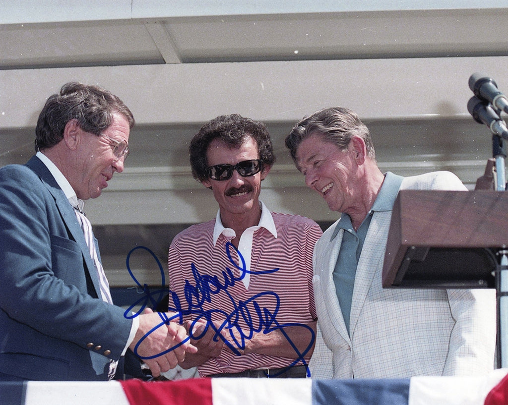 Signed 1984 Richard Petty #43 STP Racing 200th Victory Photo with COA ...