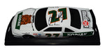 Rare autographed 1989 Rusty Wallace #27 Kodiak Winston Cup Champion diecast car with black window bank design. Only 6,210 produced, includes COA and lifetime authenticity guarantee, ideal for NASCAR collectors.