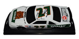 Rare autographed 1989 Rusty Wallace #27 Kodiak Winston Cup Champion diecast car with black window bank design. Only 6,210 produced, includes COA and lifetime authenticity guarantee, ideal for NASCAR collectors.
