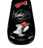 Celebrate Dale Earnhardt Jr.’s international race with this signed 1998 #1 Coca-Cola Racing diecast. Featuring the Polar Bear design, this 1/24 scale model is a rare collectible that comes with a Certificate of Authenticity (COA), perfect for any NASCAR enthusiast.