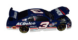 Model race car with ACDelco and other sponsor logos on a white background