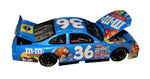 Autographed Ernie Irvan #36 M&M's Crispy Racing diecast car. Featuring exclusive signing details, a Certificate of Authenticity, and a lifetime authenticity guarantee. A great gift for racing enthusiasts and collectors.