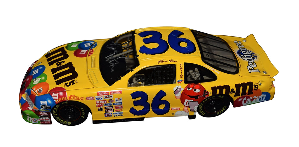 Autographed 1999 Ernie Irvan #36 M&M's Diecast Car | COA