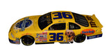 The 1999 Ernie Irvan #36 Pedigree Racing diecast car, featuring Ernie Irvan's signature obtained through exclusive public and private signings. Comes with a Certificate of Authenticity and a lifetime authenticity guarantee.