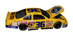 Autographed Ernie Irvan #36 Pedigree Racing diecast car. Featuring exclusive signing details, a Certificate of Authenticity, and a lifetime authenticity guarantee. A great gift for racing enthusiasts and collectors.