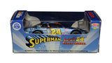 This autographed 1999 Jeff Gordon DuPont Racing Superman Car diecast features a vibrant Superman-themed design on a 1/64 scale model. Signed by Jeff Gordon and includes a COA, making it an ideal gift for collectors and NASCAR enthusiasts.
