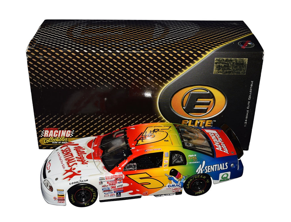 Signed 1999 Terry Labonte 5 Kellogg s K SENTIALS 1 24 Elite Diecast Trackside