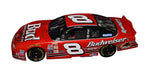 Relive Dale Jr.’s breakthrough rookie year with this signed 2000 RCCA Elite Budweiser #8 diecast car. Featuring high-end craftsmanship and a COA, this 1/24 scale collectible is a nostalgic and meaningful gift for any NASCAR fan or collector.