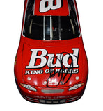 This 2000 Dale Earnhardt Jr. autographed RCCA Elite diecast features vintage Budweiser livery and race-accurate details from his rookie NASCAR season. A perfect gift for collectors, it includes a COA and is built to premium 1/24 RCCA Elite standards.