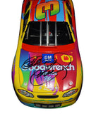 Celebrate Dale Earnhardt Sr.'s legacy with this signed 2000 #3 Peter Max diecast car. Featuring the vibrant Goodwrench design, this 1/24 RCCA Elite model comes with a JSA COA, ensuring its authenticity as a rare NASCAR collectible.