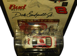 This autographed 2001 Dale Earnhardt Jr. MLB All-Star Game Baseball Car 1/64 scale diecast blends NASCAR and baseball, featuring a unique paint job. Signed by Earnhardt Jr. and includes a Certificate of Authenticity (COA), it’s a perfect gift for collectors and fans.