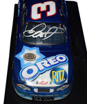 AUTOGRAPHED 2002 Dale Earnhardt Jr. #3 Oreo-Ritz DAYTONA WIN (Raced Version) Busch Series Revell Signed 1/24 Scale NASCAR Collectible Diecast Car with COA