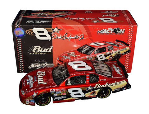 Autographed 2002 Dale Earnhardt Jr. #8 Budweiser Racing Diecast Car