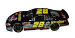 Celebrate NASCAR history with this signed 1/24 scale diecast of Ricky Rudd’s 2002 #28 Havoline Racing Muppets 25th Anniversary car. Limited to just 804 models, each piece includes Rudd’s signature and a Certificate of Authenticity. A must-have for any collector or NASCAR enthusiast.