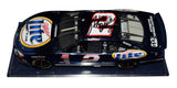 Signed 2002 Rusty Wallace #2 Miller Lite Racing diecast with COA. Only 1,608 produced, featuring the Team Penske livery. A great gift for fans and collectors alike.