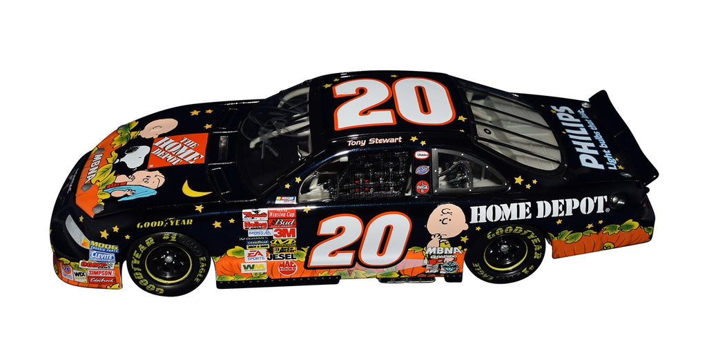 Signed 2002 Tony Stewart #20Search for the Great Pumpkin 1/24