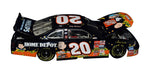 Rare autographed 2002 Tony Stewart #20 Home Depot “Search for the Great Pumpkin” NASCAR diecast car. Limited edition, with COA and lifetime authenticity guarantee—ideal for fans and collectors.