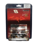 Autographed 2003 Dale Earnhardt Jr. #8 Budweiser Racing STAIND "Bud True Music" 1/64 scale diecast car. This limited edition diecast features vibrant details and the STAIND logo, a perfect collectible for both NASCAR fans and music lovers. Comes with a Certificate of Authenticity (COA).
