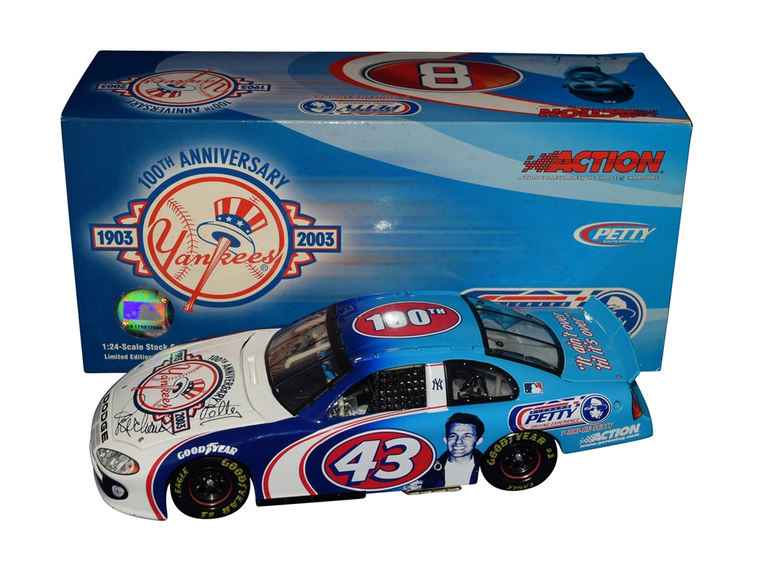Autographed Richard Petty Diecast Cars Trackside