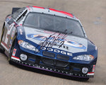 Rusty Wallace 2003 signed NASCAR photo, showing the #2 Miller Lite Racing car taking a Victory Lap. Comes with COA and is an ideal gift for racing fans and collectors.