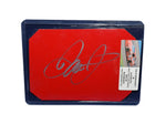 A perfect addition to any NASCAR collection: The 2004 Dale Earnhardt Jr. #8 Budweiser race-used sheet metal, autographed by Dale Jr. and accompanied by COA.