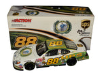 Autographed 2004 Dale Jarrett #88 Arnold Palmer Tribute NASCAR diecast. Limited edition with tribute design celebrating Arnold Palmer’s 50 years of golfing legend.