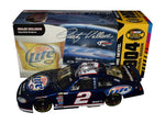 This autographed 1/24 scale diecast of Rusty Wallace’s 2004 #2 Miller Lite Racing NEXTEL Inaugural Season car is limited to only 2,004 units. Signed by Wallace and featuring a Certificate of Authenticity, this rare collectible is a must-have for NASCAR fans and diecast collectors alike.