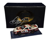 This autographed 2005 Dale Earnhardt Jr. #8 Budweiser Born on Date RCCA Elite 1/64 scale NASCAR diecast car is signed by Dale Jr. and features the iconic Budweiser livery. It comes with a Certificate of Authenticity (COA) for signature validation.