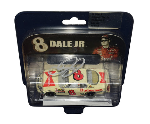 Celebrate Dale Earnhardt Jr.'s legacy with this autographed 2006 #8 Budweiser Father's Day Retro Tribute 1/64 scale diecast. Signed by Dale Jr. and comes with a COA, making it a perfect gift for NASCAR fans and collectors.