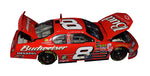 The 2006 Dale Jr. Richmond Raced Version Budweiser diecast is a highly detailed, signed NASCAR collectible. Numbered and COA-included, it features race-specific scuffs and decals. A meaningful and display-worthy gift for Earnhardt Jr. fans.