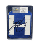 Autographed 2006 Kyle Busch #5 Lowe's Racing race-used sheet metal featuring a 2-color "Letter H" piece. A rare collectible from Hendrick Motorsports, perfect for NASCAR fans, complete with a Certificate of Authenticity.