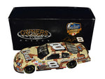 This Dale Earnhardt Jr. 2007 #8 Budweiser Camo American Heroes diecast car is hand-signed and individually numbered. The camo design honors Memorial Day and is limited to 3,000 pieces. A patriotic collectible that makes a great gift for NASCAR fans or military supporters.
