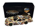 This Dale Earnhardt Jr. 2007 #8 Budweiser Camo American Heroes diecast car is hand-signed and individually numbered. The camo design honors Memorial Day and is limited to 3,000 pieces. A patriotic collectible that makes a great gift for NASCAR fans or military supporters.